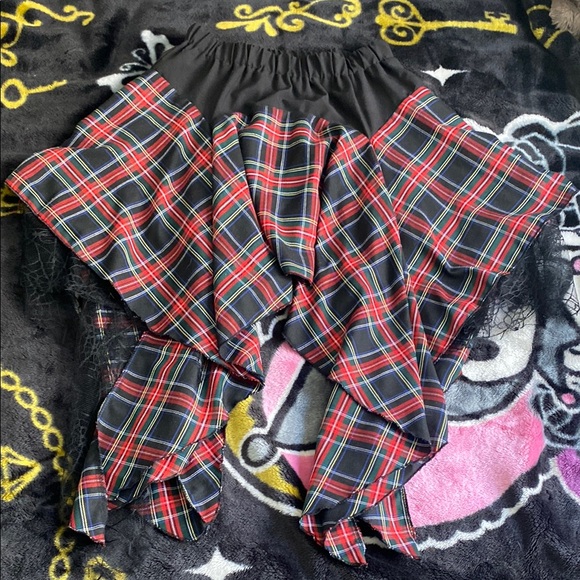 Hot Topic Dresses & Skirts - Plaid skirt drug honey brand from Japan similar to Tripp